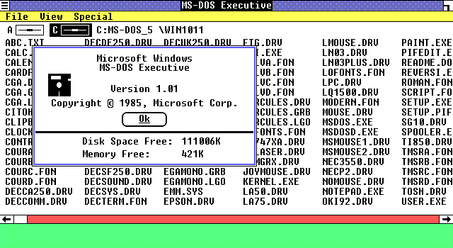 文件:Windows1.0-1.01-Version-DECVAXmate.png