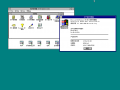 Windows NT 3.51的程序管理器及其关于窗口