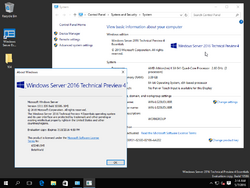 Windows Server 2016 Essentials-10.0.10586.104-Version.png