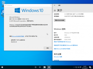Windows 10 10.0.18362.10015.19h1 release svc 19h2 rel.190812-1143 Version.png