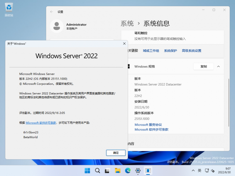 文件:Windows Server Copper-10.0.25151.1000-Version.png